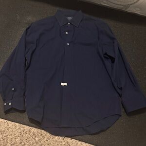 Lorenzo Deep Blue Dress Shirt